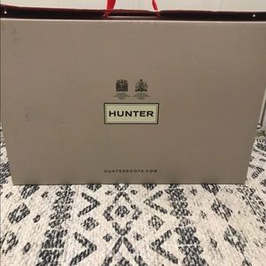 Hunter tall Black rain boots
